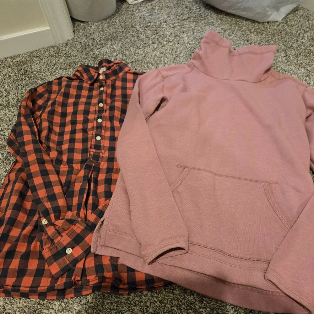 Lot of 19 Pieces Girl's Clothing 12-14 Crewcuts Tea Collection Vineyard Vines
